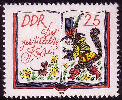 2990 Fêtes de conte de fées Grimm 25 Pf 1985 **