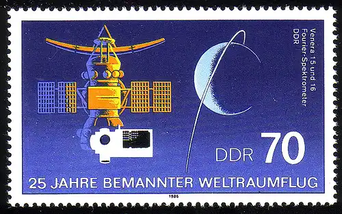 3007 Bemannter Raumflug 70 Pf Venera**