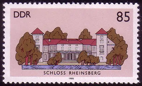 3034 Schlösser 85 Pf 1986 **