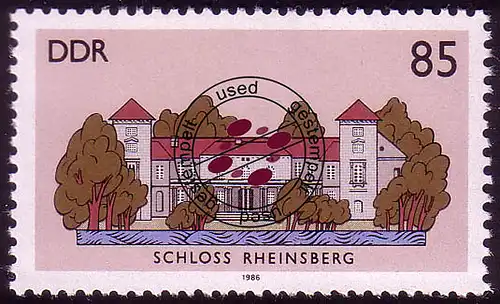 3034 Schlösser 85 Pf 1986 O