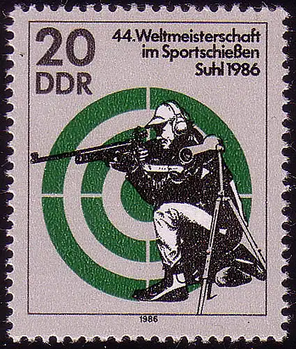 3045 Sportschießen 20 Pf **