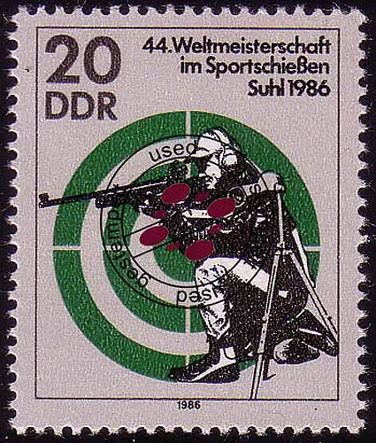 3045 Sportschießen 20 Pf O