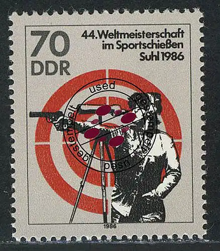 3046 Sportschießen 70 Pf O
