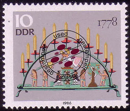3057 Arc de Schweibergischen 10 Pf O
