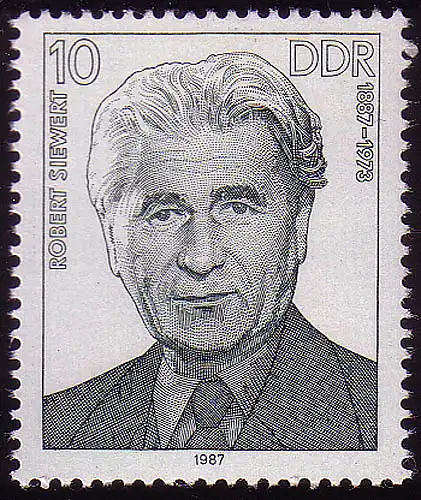 3083 Mouvement ouvrier 1987 Robert Siewert **