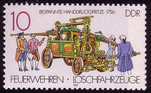 3101 Feuerwehren Löschfahrzeuge 10 Pf **