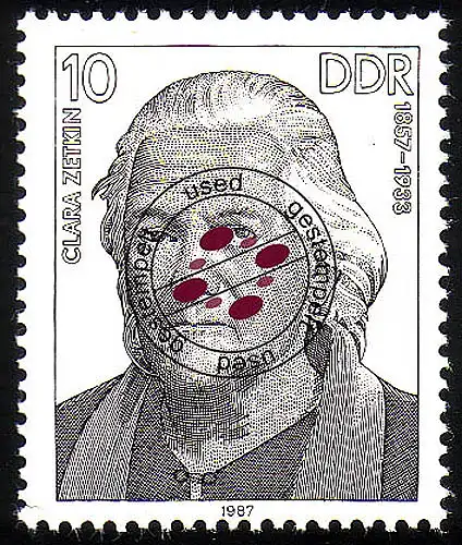 3085 Mouvement ouvrier en 1987 Clara Zetkin O