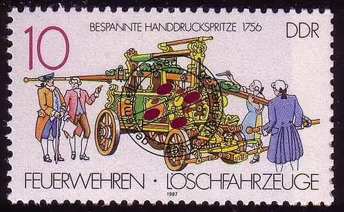 3101 Feuerwehren Löschfahrzeuge 10 Pf O