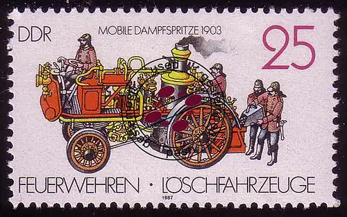 3102 Feuerwehren Löschfahrzeuge 25 Pf O