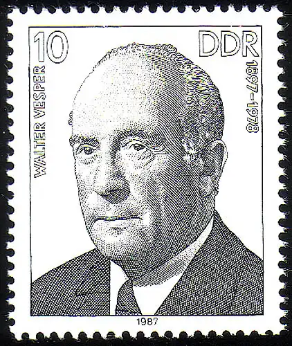 3084 Mouvement ouvrier perse 1987 Walter Vesper **