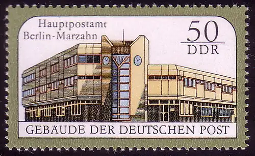 3147 Bâtiments de la Deutsche Post 50 Pf **