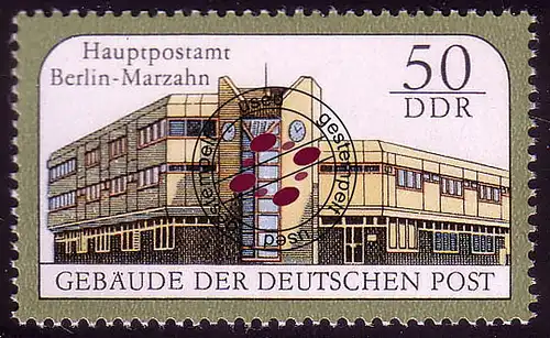 3147 Bâtiments de la Deutsche Post 50 Pf O