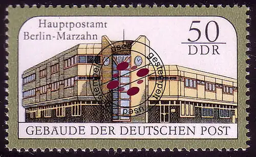 3147 Gebäude der Deutschen Post 50 Pf O