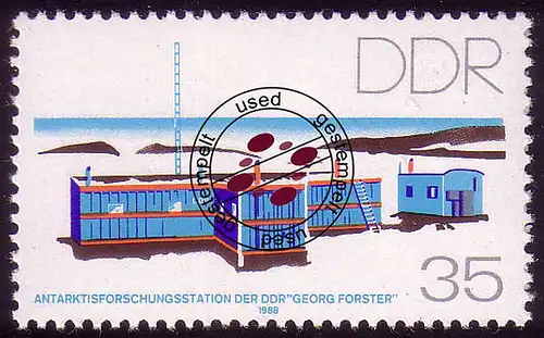 3160 Station de recherche sur l'Antarctique Georg Forster O