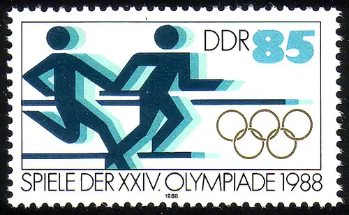 3189 Jeux olympiques d'été 85 Pf du bloc 94 **