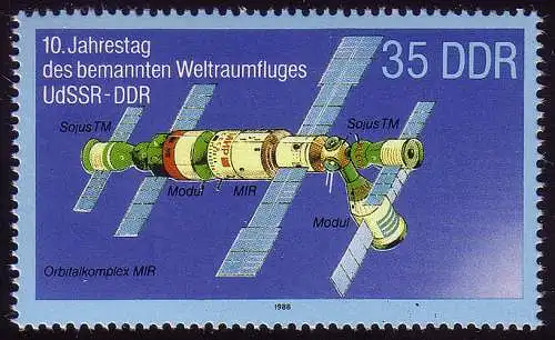 3192 Vol spatial commun URSS-RDA 35 Pf II