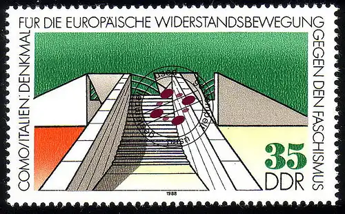 3196 Mémorial et mémorial 1988 35 Pf O