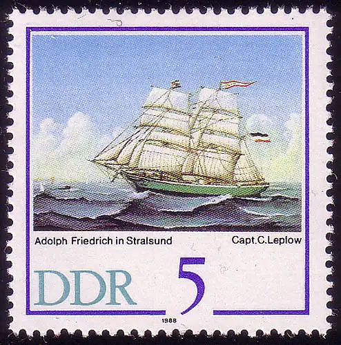 3198 Schiffer-Compagnie 5 Pf **