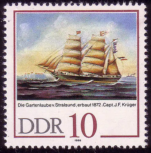 3199 Schiffer-Compagnie 10 Pf **