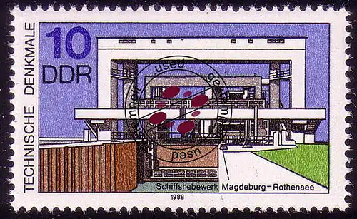 3204 Monuments techniques de remontage des navires 10 Pf 1988 IV O