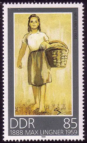 3212 Max Lingner 85 Pf **