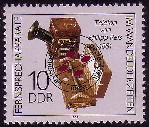 3226 Fernsprechapparate 10 Pf O