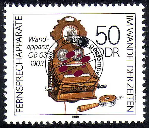 3228 Fernsprechapparate 50 Pf O