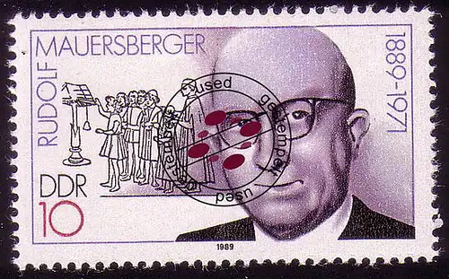 3233 Persönlichkeiten Arbeiterbewegung Mauersberger O