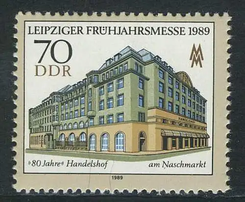 3235 Leipziger Frühjahrsmesse 70 Pf **