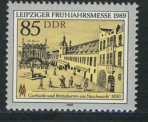 3236 Leipziger Springsmesse 85 Pf **