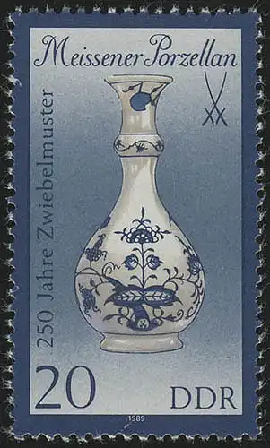 3242 I Porcelaine méisseuse 20 Pf, petit format, **