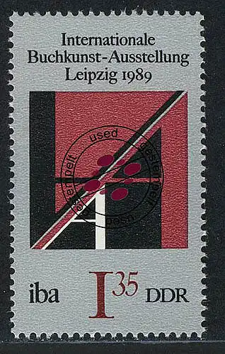 3247 Exposition d'art du livre IBA 1,35 M O