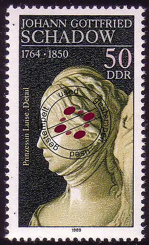 3250 Johann Gottfried Schadow 50 Pf O