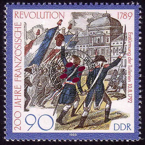 3260 Révolution française 90 Pf Tuileries O