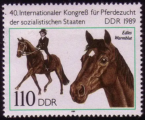 3264 élevage de chevaux 110 Pf Noble sang chaud **