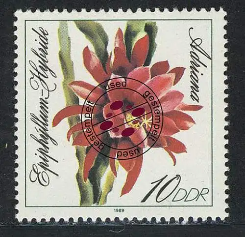 3276 Blattkakteenzüchtungen 10 Pf Adriana O