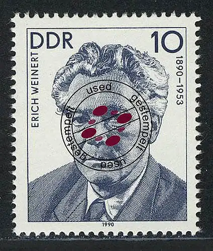 3301 Persönlichkeiten Arbeiterbewegung Weinert O