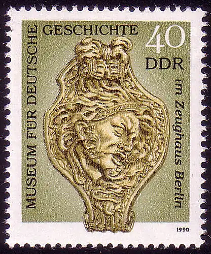 3318 Geschichte im Zeughaus 40 Pf **