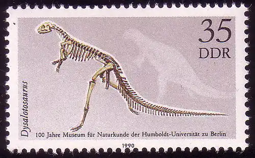 3326 Museum Naturkunde Humboldt-Universität 35 Pf **