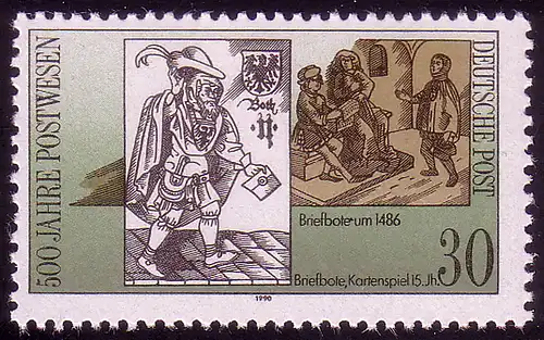 3354 correspondances postales en Europe 30 Pf