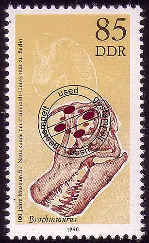 3328 Musée d'histoire naturelle Université Humboldt 85 Pf O