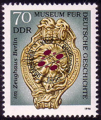 3319 Geschichte im Zeughaus 70 Pf O