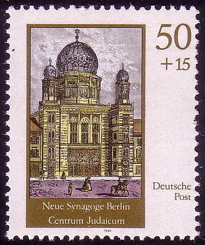 3359 Nouvelle Synagogue Berlin 50+15 Pf **