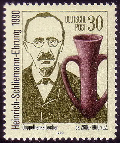 3364 Heinrich Schliemann 30 Pf **