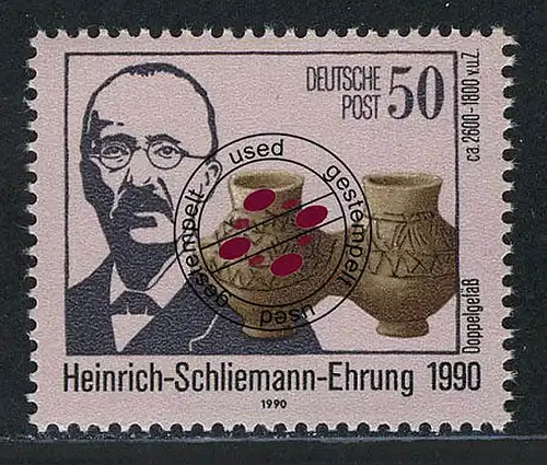3365 Heinrich Schleischmann 50 Pf O