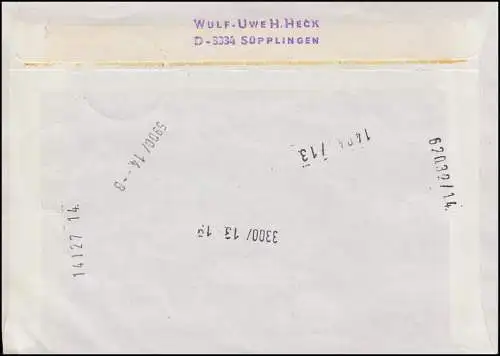 536AI Bus dans la ligne de 5 MeF lettre d'urgence Eil INTRODUCTION Königslutter/Elm 13.5.77