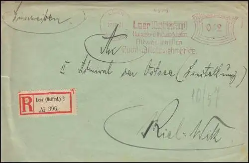 AFS Leer/Est de la Frise 22.10.34 Ports commerciaux et industriels Marchés de l'élevage et de production animale