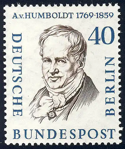171 Männer der Geschichte 40 Pf Alexander von Humboldt **