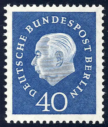 185 Theodor Heuss 40 Pf **