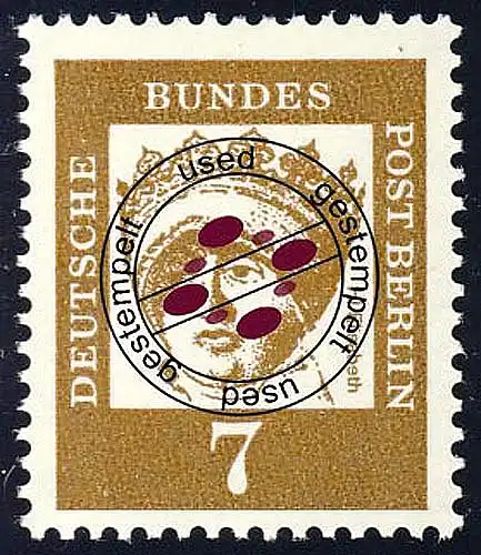 200 Allemands importants 7 Pf Landgraf Thüringen O